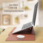 Borsa per laptop 13-14 pollici in pelle PU con accessori - immagine 10
