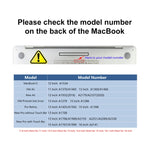Cover tastiera in TPU per MacBook 12" e MacBook Pro 13,3"