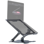 Supporto laptop regolabile in lega di alluminio R-JUST HZ09
