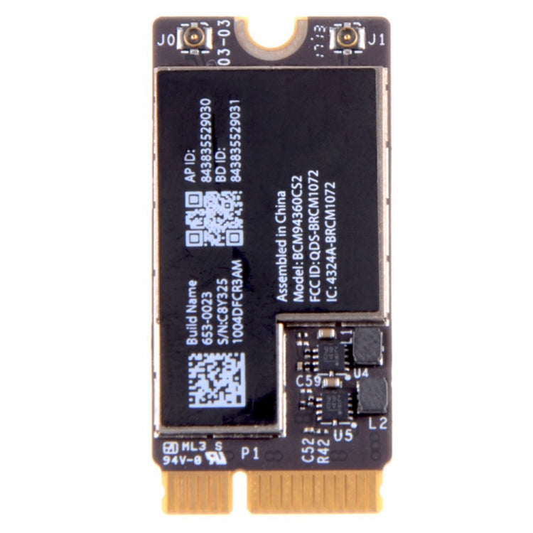 Modulo rete WiFi e Bluetooth per MacBook Air 11,6" e 13,3" 2013