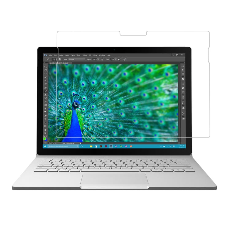 Pellicola vetro temperato 9H per Microsoft Surface Book 13.5"