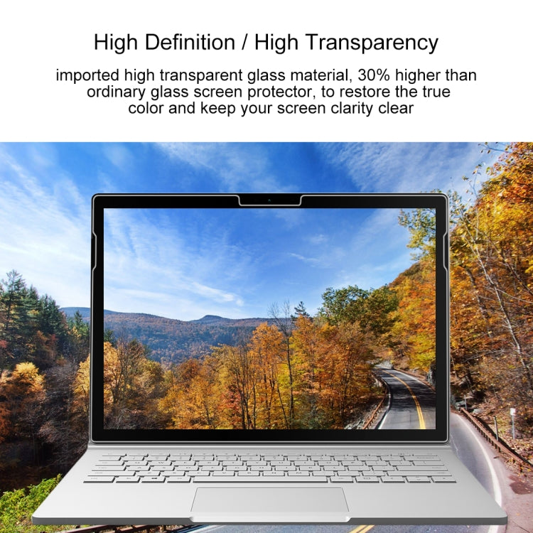 Pellicola vetro temperato 9H per Microsoft Surface Book 13.5"