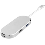 Hub USB-C 6 in 1 con HDMI 4K e lettore SD/TF