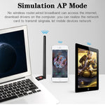 Adattatore WiFi USB dual band 600 Mbps con antenna esterna - immagine 8