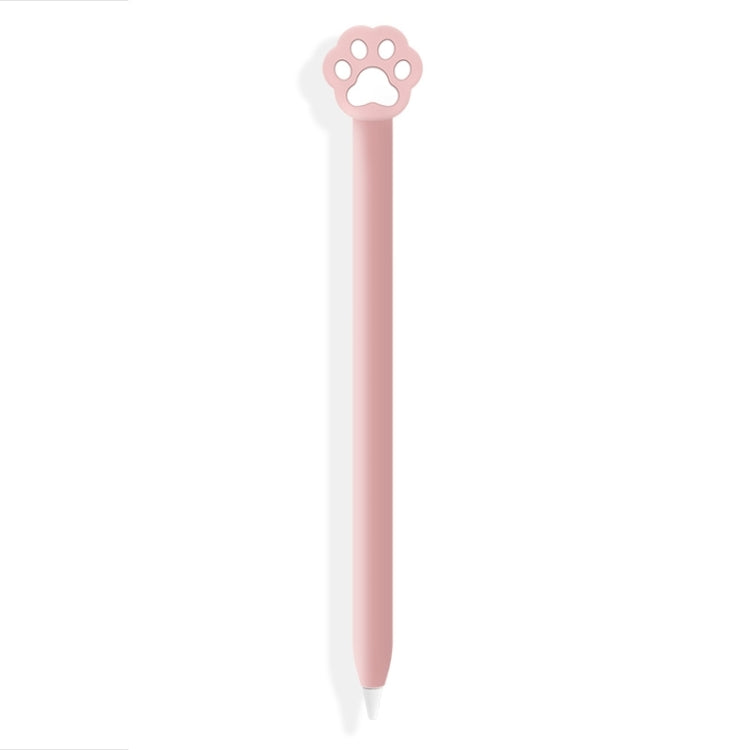 Custodia in silicone rosa a stella per Apple Pencil 2