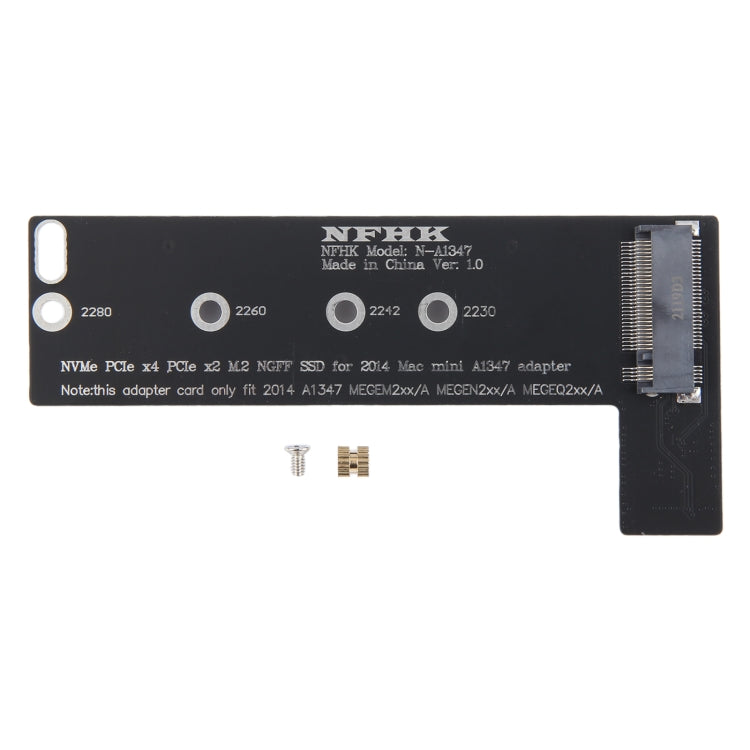 Scheda adattatore NVMe M.2 SSD per Mac Mini 2014 A1347
