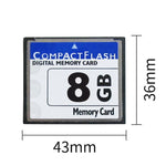 Scheda Compact Flash da 8 GB memoria flash