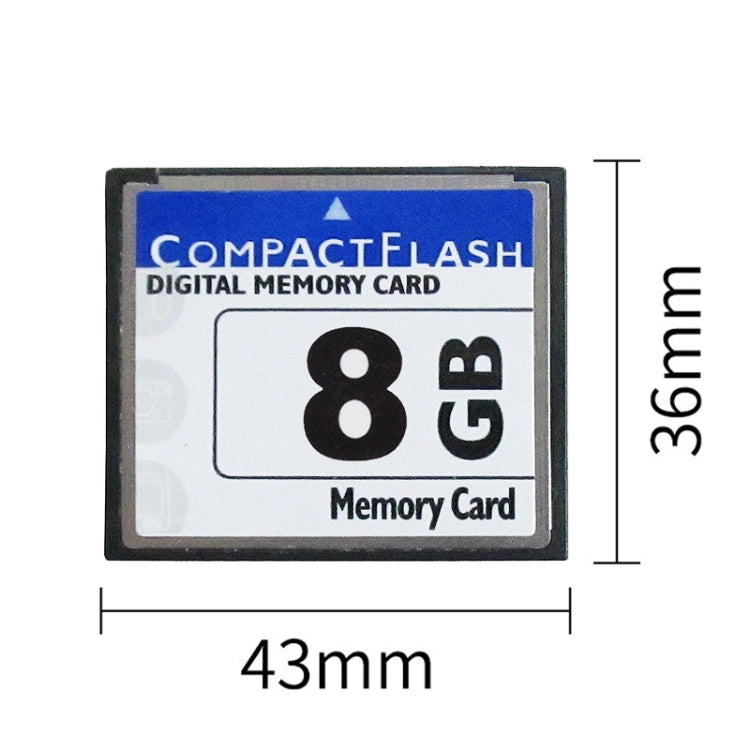 Scheda Compact Flash da 8 GB memoria flash