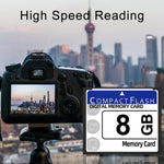 Scheda Compact Flash da 8 GB memoria flash
