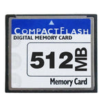 Scheda Compact Flash da 512 MB memoria flash