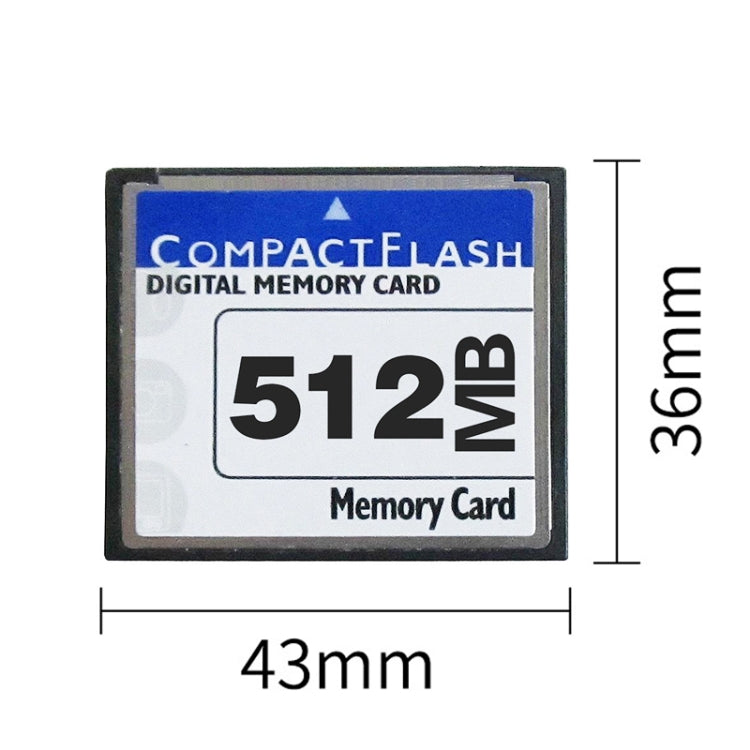 Scheda Compact Flash da 512 MB memoria flash