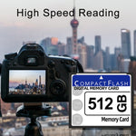 Scheda Compact Flash da 512 MB memoria flash