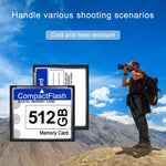 Scheda Compact Flash da 512 MB memoria flash