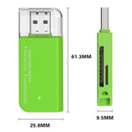 Lettore schede SD e TF USB 3.1 doppio slot