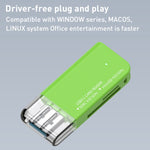 Lettore schede SD e TF USB 3.1 doppio slot