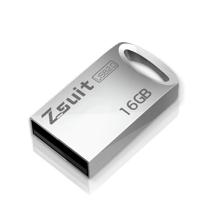 Chiavetta USB 16GB USB 2.0 ad anello in lega di zinco