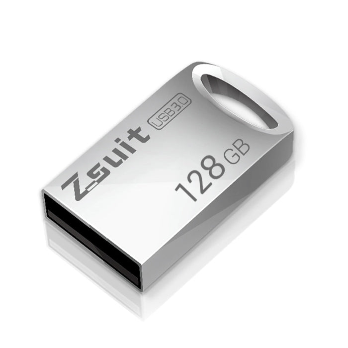 Mini disco flash USB 3.0 anello in metallo 128 GB