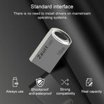 Mini disco flash USB 3.0 anello in metallo 128 GB