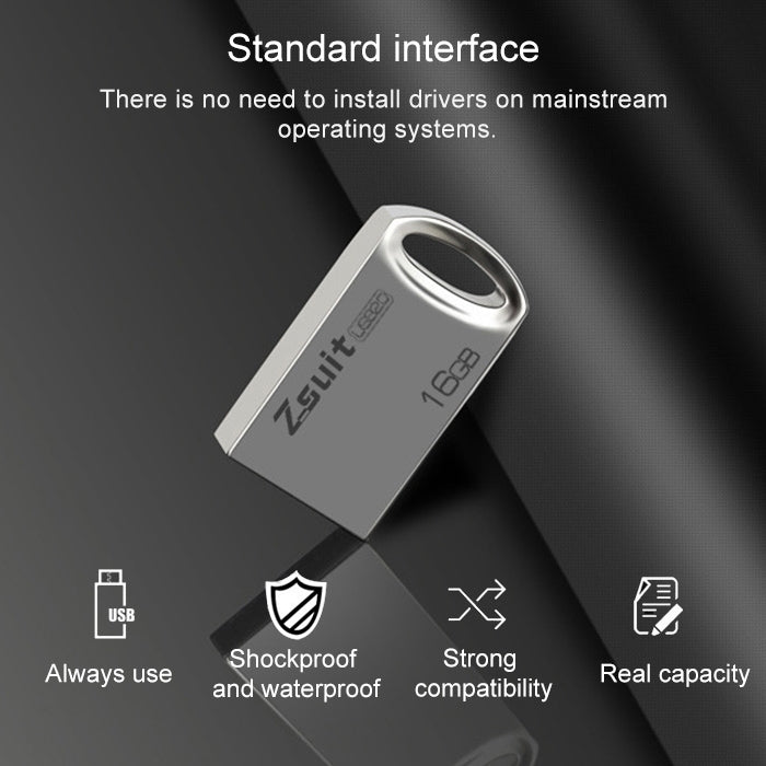 Mini disco flash USB 3.0 anello in metallo 128 GB