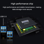 Mini disco flash USB 3.0 anello in metallo 128 GB