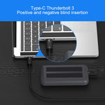 Unità disco rigido SSD M.2 NVMe Thunderbolt 3 Blueendless