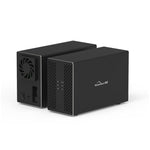Custodia esterna RAID 3,5" 2 alloggiamenti USB-C