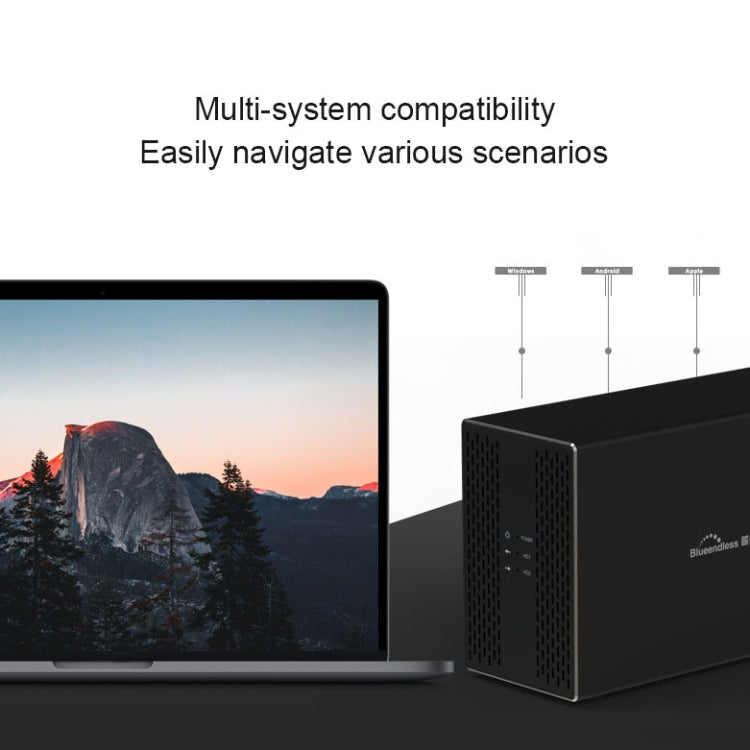Custodia esterna RAID 3,5" 2 alloggiamenti USB-C