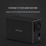 Custodia esterna RAID 3,5" 2 alloggiamenti USB-C