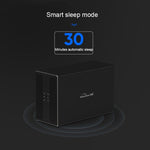 Custodia esterna RAID 3,5" 2 alloggiamenti USB-C