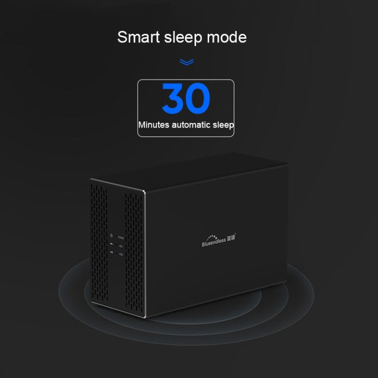 Custodia esterna RAID 3,5" 2 alloggiamenti USB-C