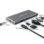 Dock di espansione USB-C 6 in 1 con SSD M.2 Blueendless