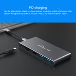 Dock di espansione USB-C 6 in 1 con SSD M.2 Blueendless