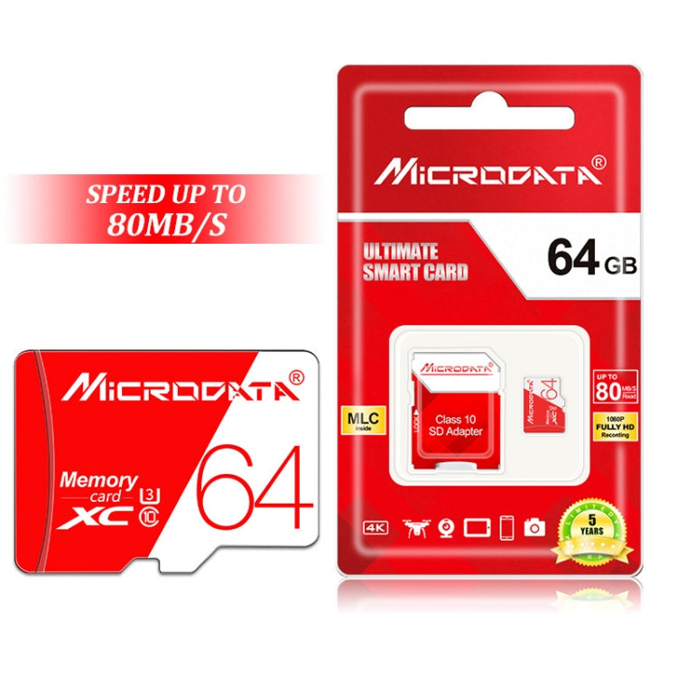 Scheda memoria Micro SD 64GB U3 alta velocità