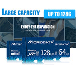 Scheda microSD Microdata 16 GB U1, blu, fino a 48 MB/s - immagine 7