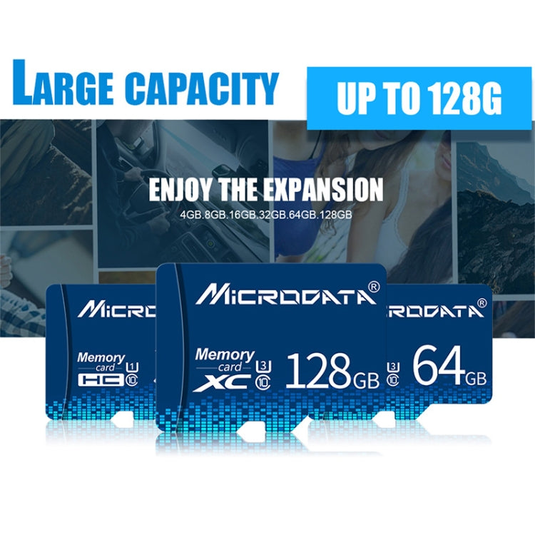 Scheda memoria Microdata 32 GB U1 TF Micro SD blu