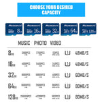 Scheda memoria Microdata 32 GB U1 TF Micro SD blu