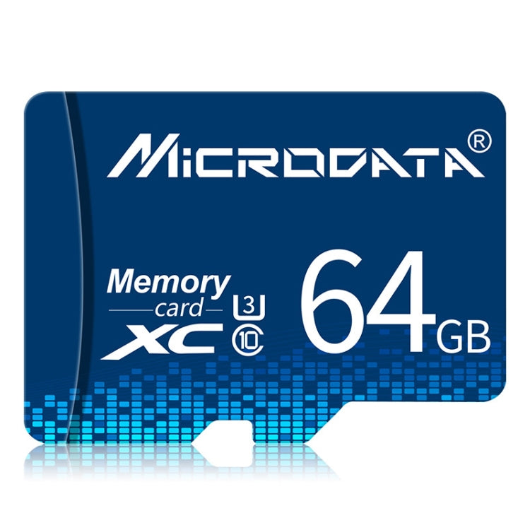 Scheda MicroSD Microdata 64 GB U3 blu fino a 80 MB/s