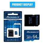 Scheda MicroSD Microdata 64 GB U3 blu fino a 80 MB/s - immagine 5