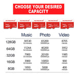 Scheda memoria Micro SD 32GB Classe 10 alta velocità