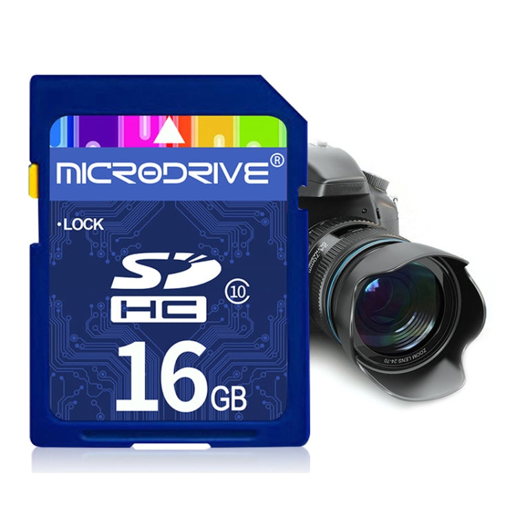Scheda di memoria SD Microdrive 16GB Classe 10 per foto e video