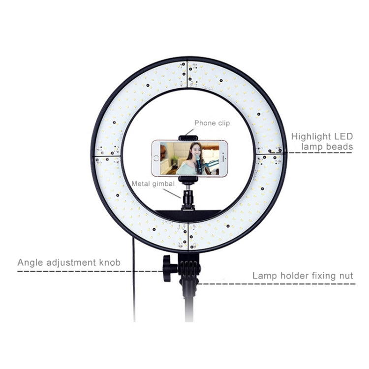 Luce ad anello LED da 12 pollici con autoscatto per foto e video - immagine 3