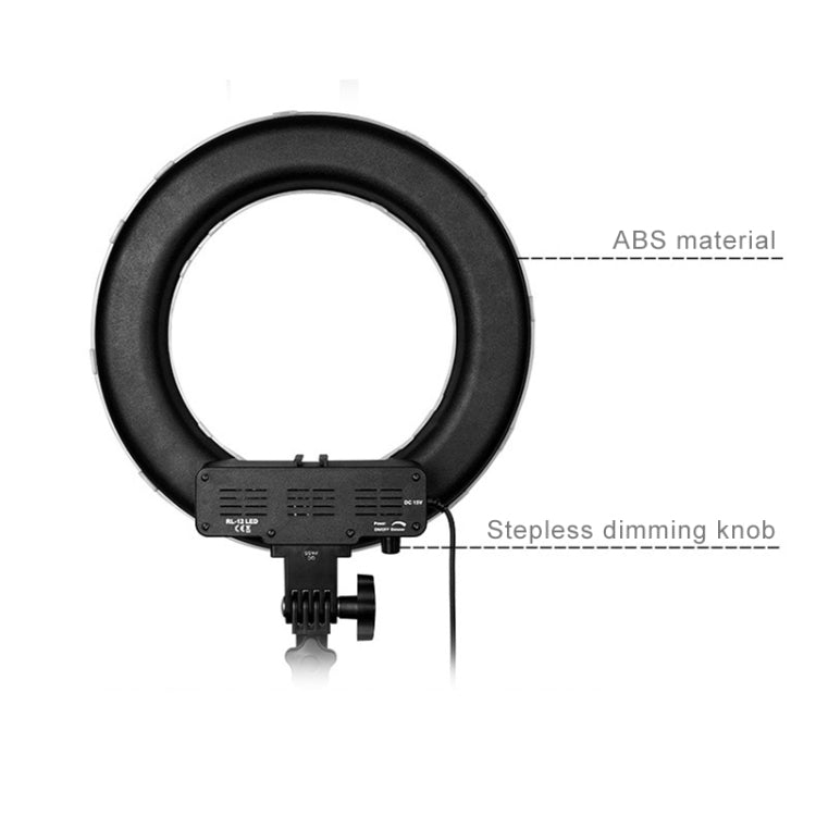 Luce ad anello LED da 12 pollici con autoscatto per foto e video - immagine 4