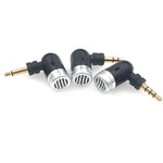 Microfono stereo mini jack 3,5 mm con spina placcata oro - immagine 3