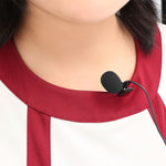 Microfono lavalier cablato stereo 3,5 mm con cavo da 3 m - immagine 5
