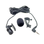 Cavo audio stereo 3,5 mm angolare con microfono esterno, 3 m - immagine 2