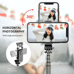 Bastone selfie pieghevole con treppiede Bluetooth in alluminio