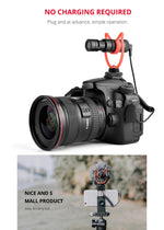 Microfono shotgun YELANGU MIC10 cardioide per DSLR e videocamere DV - immagine 11