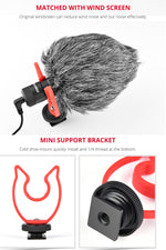 Microfono shotgun YELANGU MIC10 cardioide per DSLR e videocamere DV - immagine 12