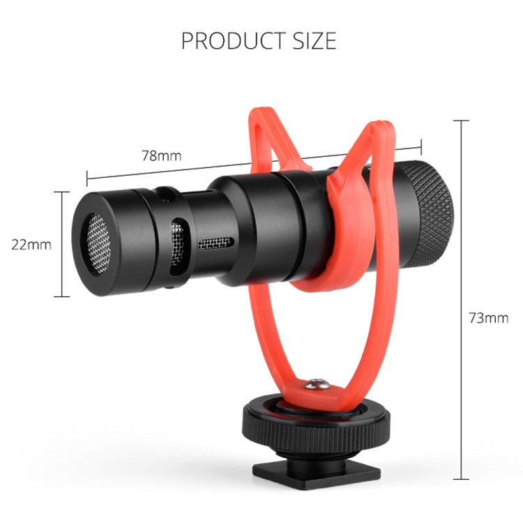 Microfono shotgun YELANGU MIC10 cardioide per DSLR e videocamere DV - immagine 15