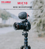 Microfono shotgun YELANGU MIC10 cardioide per DSLR e videocamere DV - immagine 4
